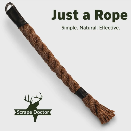 Scrape Doctor Just a Rope frayed mock scrape rope for deer hunting