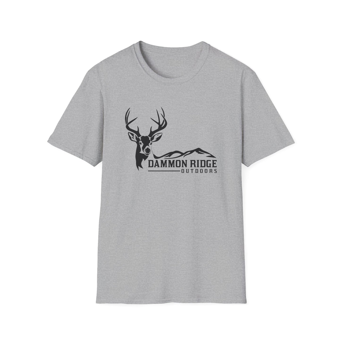 Dammon Ridge Outdoors Original t-shirt in gray with deer logo